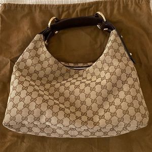 Gucci horsebit Hobo GG bag